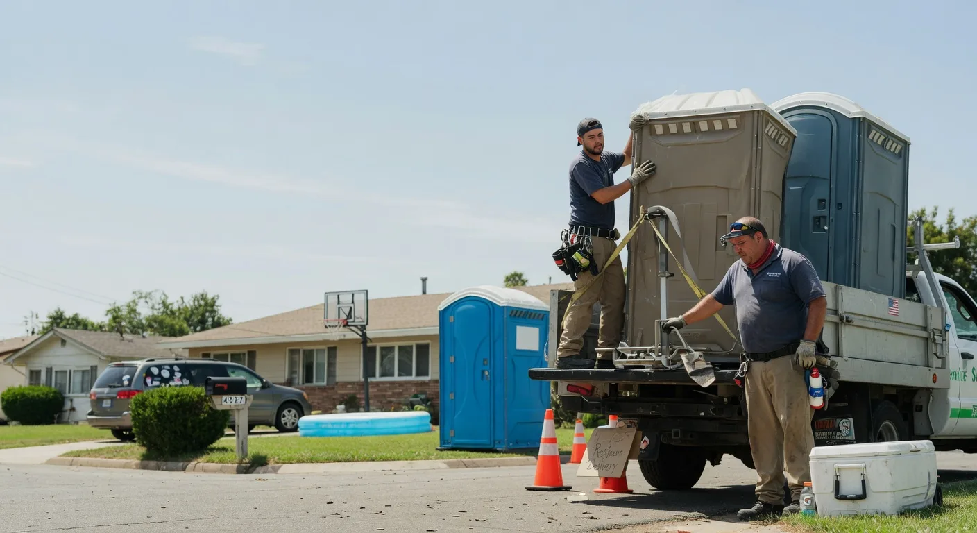 Porta Potty Rental in Mansfield, IL near me